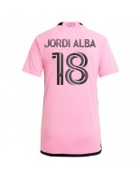 Inter Miami Jordi Alba #18 Hjemmedrakt Dame 2024-25 Korte ermer